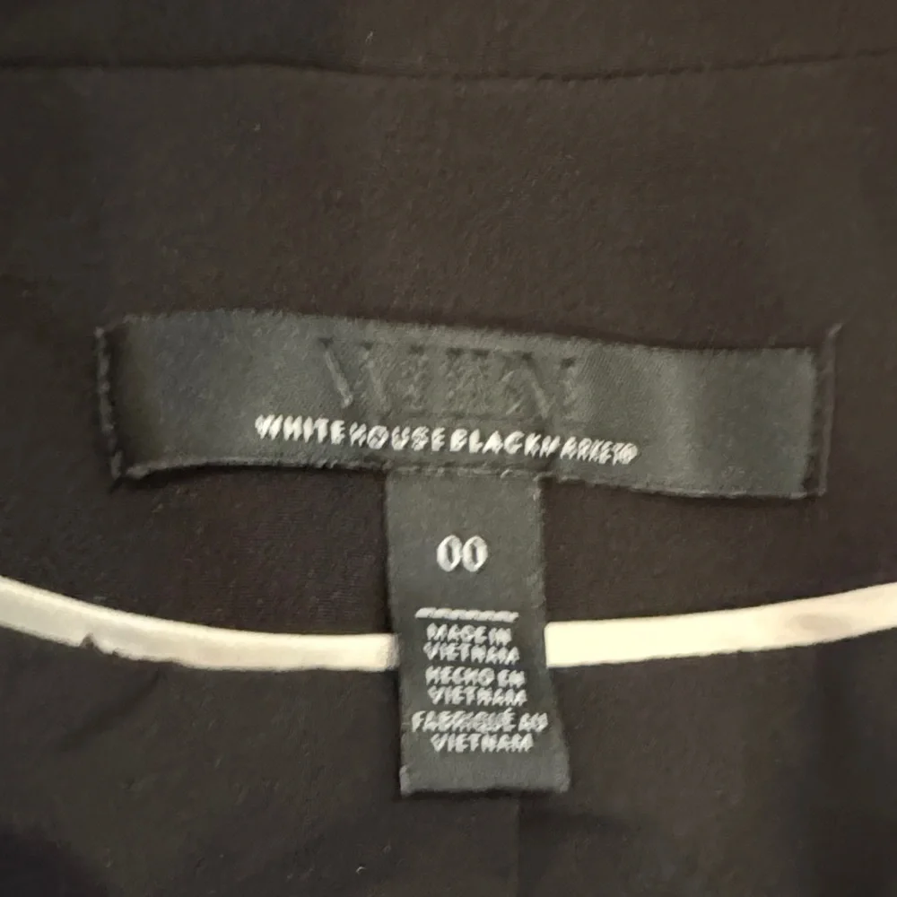 WHBM‎ Black Women's Boyfriend Open Blazer - Picture 2 of 2